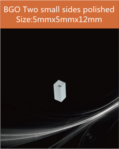 BGO Scintillator, BGO Scintillation Crystal, Bismuth Germanate Scintillation Crystal,5mm x 5mm x 12mm